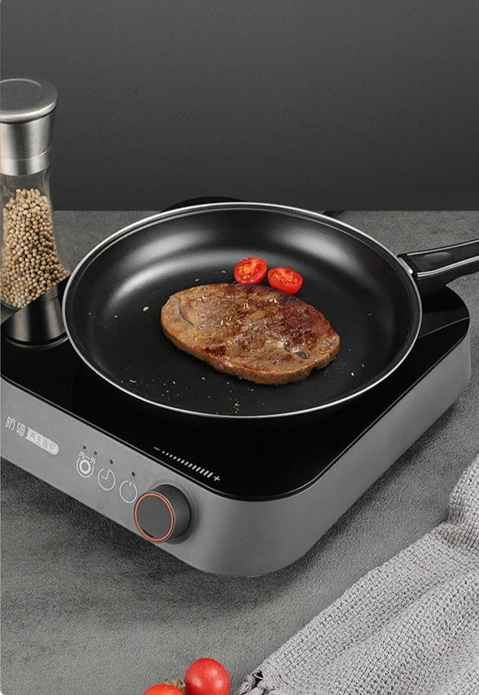 مجموعة مقالي غير لاصقة بثلاث مقاسات 🍳