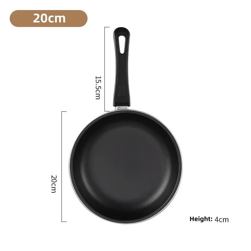 مجموعة مقالي غير لاصقة بثلاث مقاسات 🍳