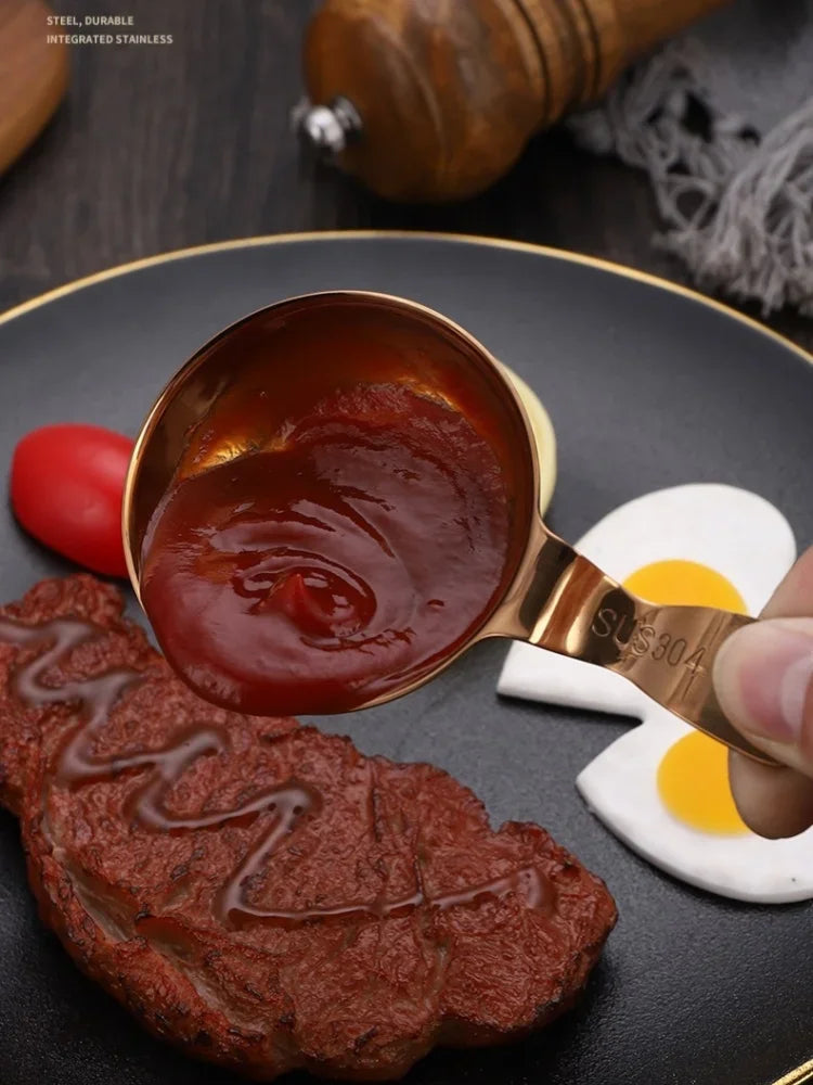 طبق التوابل و التغميسات الستانلس