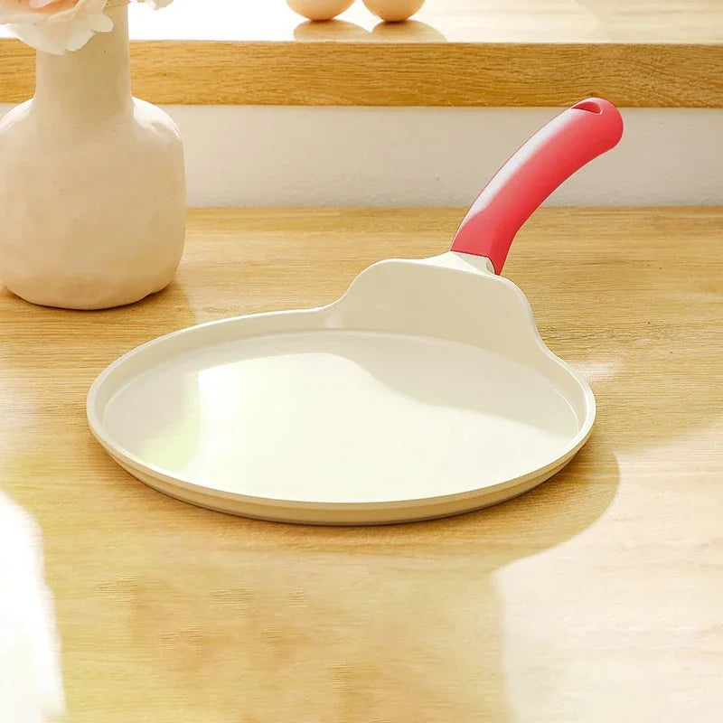 مقلاة سيراميك غير لاصقة للفطائر والستيك 🍳