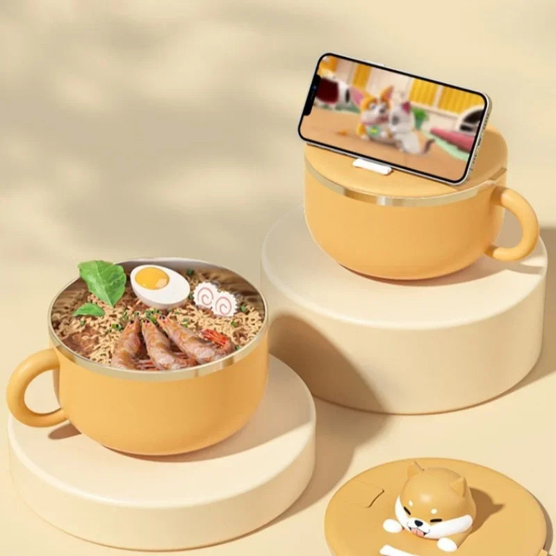 علبة شوربة وطعام محمولة للمكتب أو المدرسة 🍜