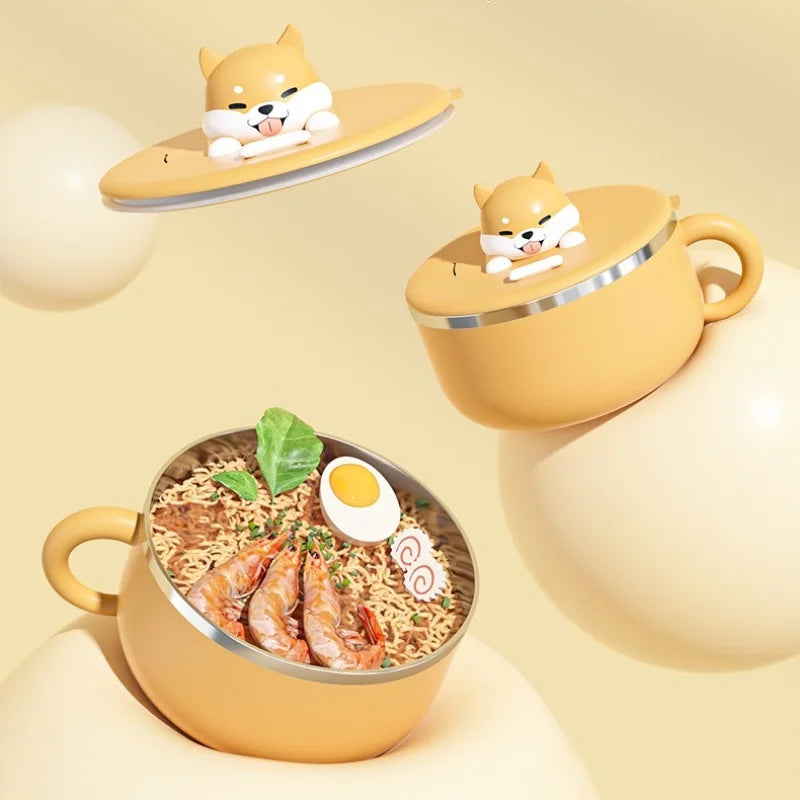 علبة شوربة وطعام محمولة للمكتب أو المدرسة 🍜