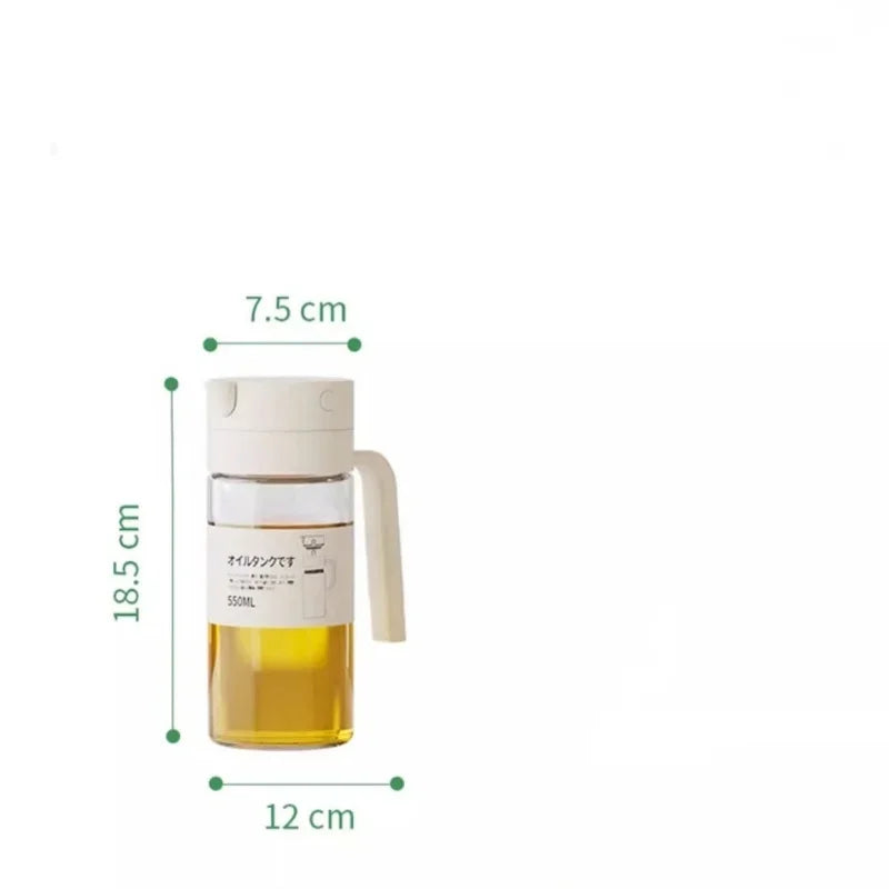 علبة صب الزيت بغطاء تلقائي