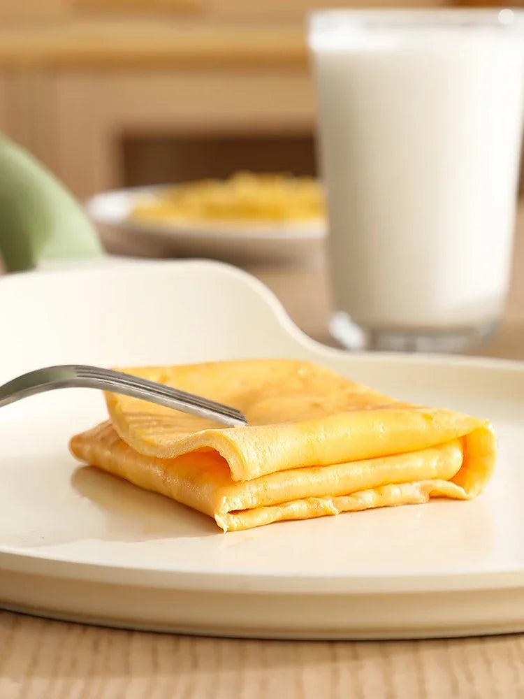 مقلاة سيراميك غير لاصقة للفطائر والستيك 🍳