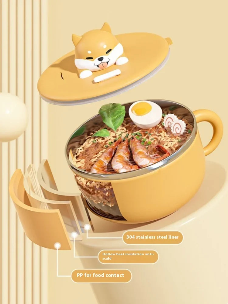 علبة شوربة وطعام محمولة للمكتب أو المدرسة 🍜