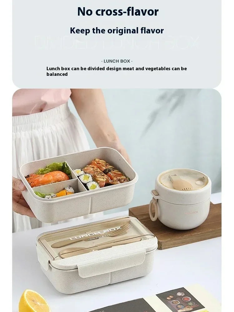 طقم غداء متكامل مع كوب 🥣