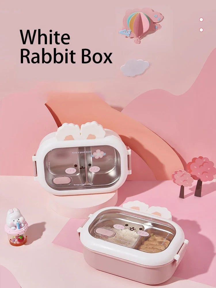 علبة طعام ستانلس 🐰