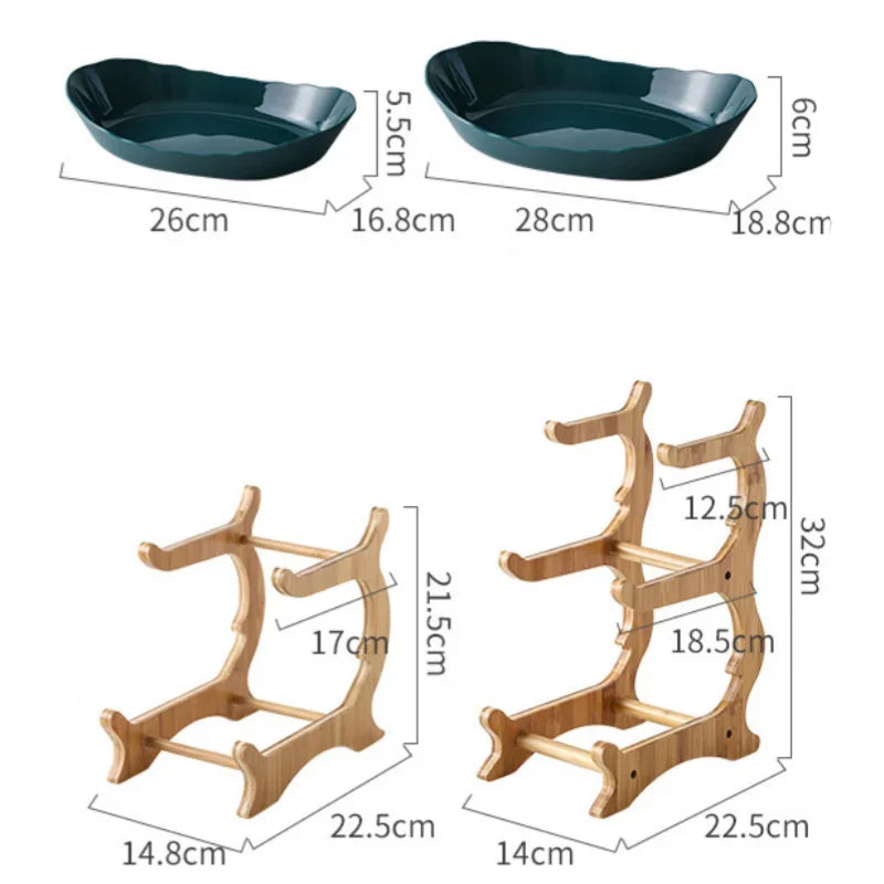وعاء كعك (2 - 3 طوابق)