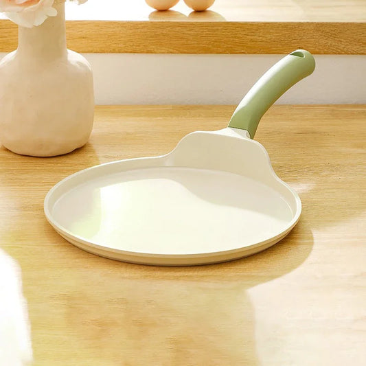 مقلاة سيراميك غير لاصقة للفطائر والستيك 🍳