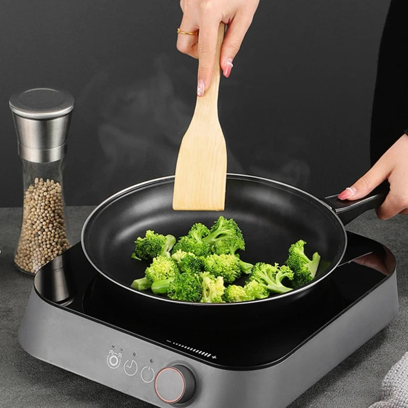 مجموعة مقالي غير لاصقة بثلاث مقاسات 🍳