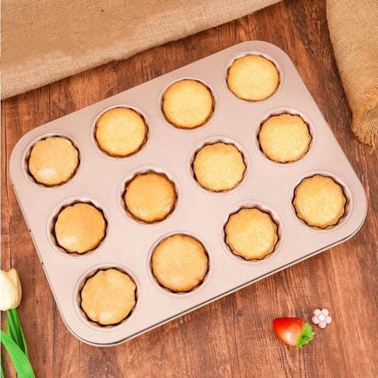 صينية خبز كيك مصغرة غير لاصقة 🧁